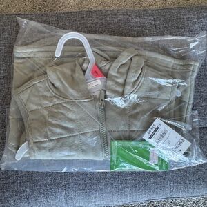 NWT Quilted Tan/Green Toddler Zip Vest / Bundle 5 for $25